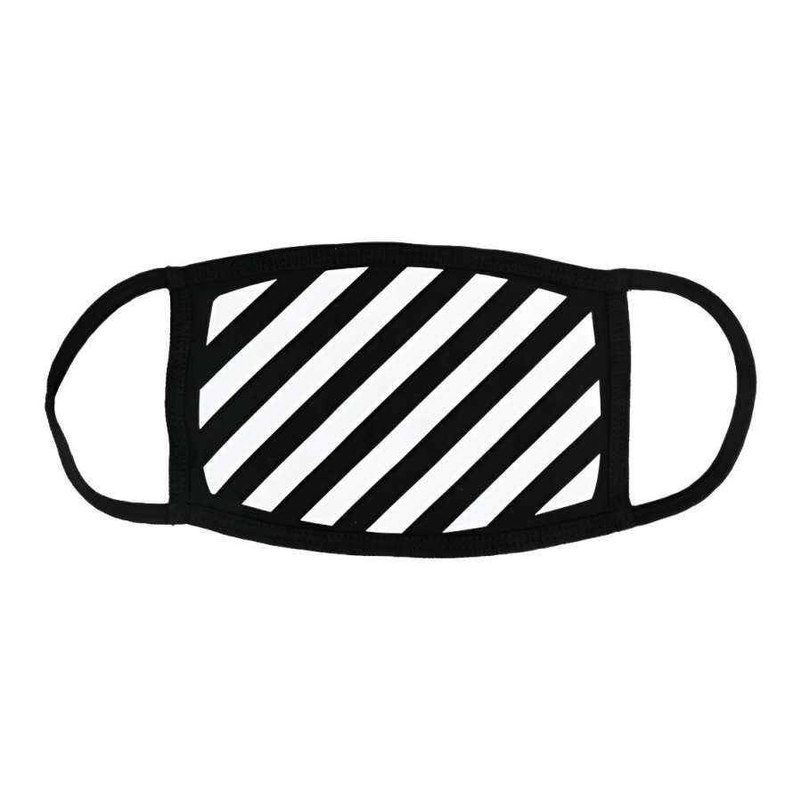 OFF-WHITE OFF WHITE Diag print Face Mask
