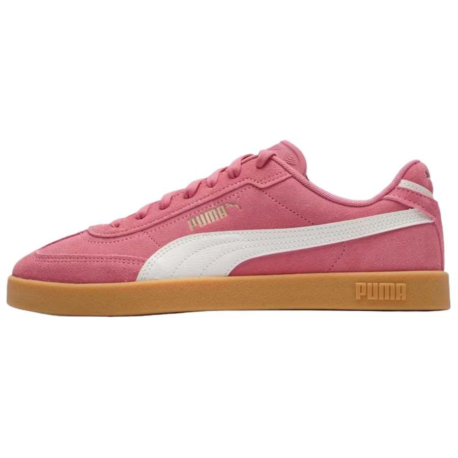PUMA Club 2 Cushioning Abrasion Resistant Low top German Army Trainers Unisex Pink