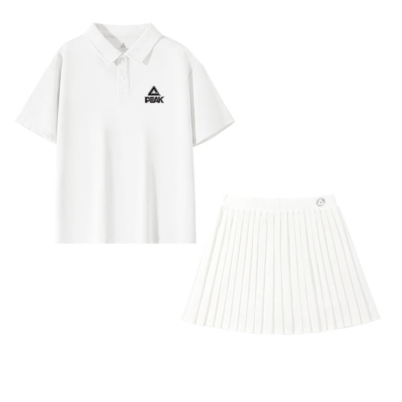 PEAK PEAK Kids Two Piece Skirt Sets Lapel Thin