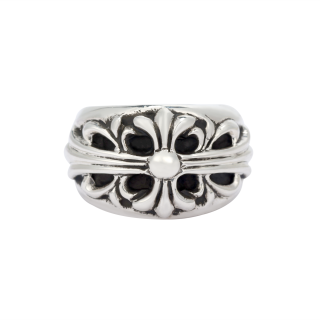 Chrome Hearts 925 Sterling Silver Rings Unisex Silver