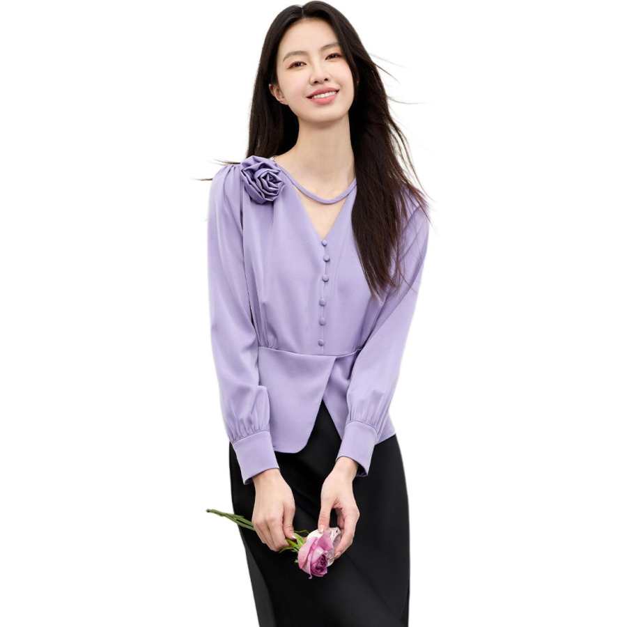 BALENO Shirts Women's V Neck