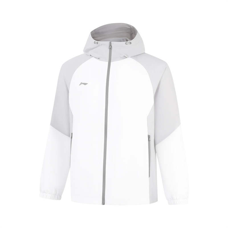 Li-Ning Li Ning Trench Coat Men's Chalk Gray