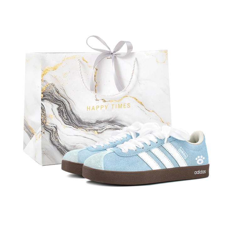 Adidas Adidas VL COURT 2.0 German Army Trainers Unisex Low Top Blue/White