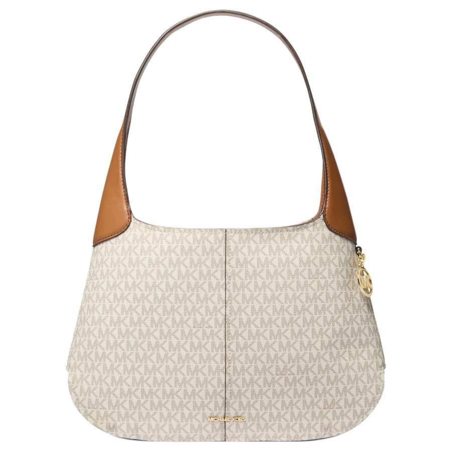 MICHAEL KORS Artificial Leather Shoulder Bag Large Women's Vanilla White