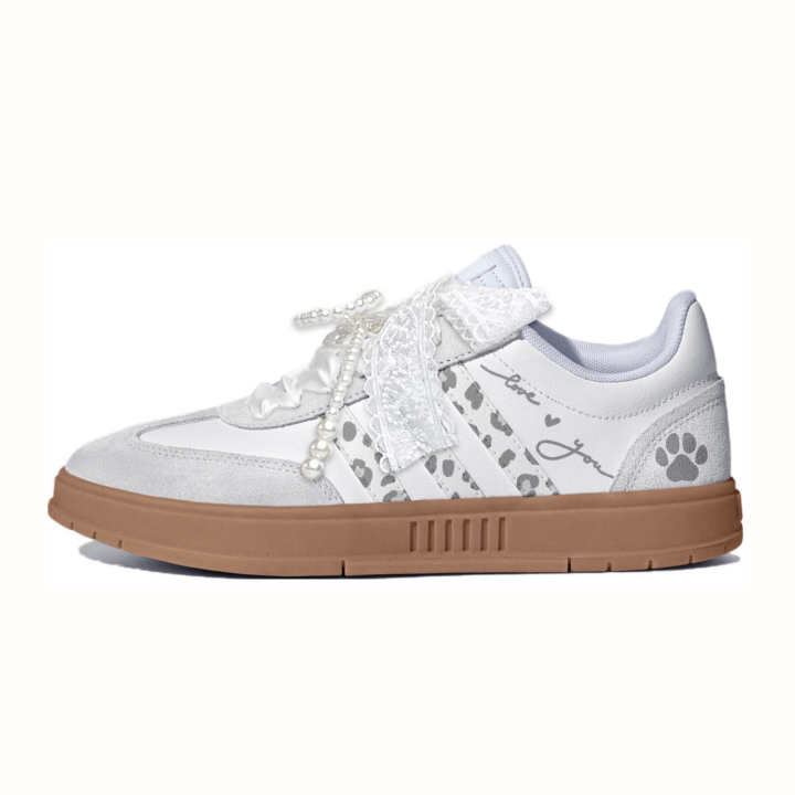 Adidas Adidas Gradas Coconut Milk Jelly Leather Low top German Army Trainers Unisex Milk White