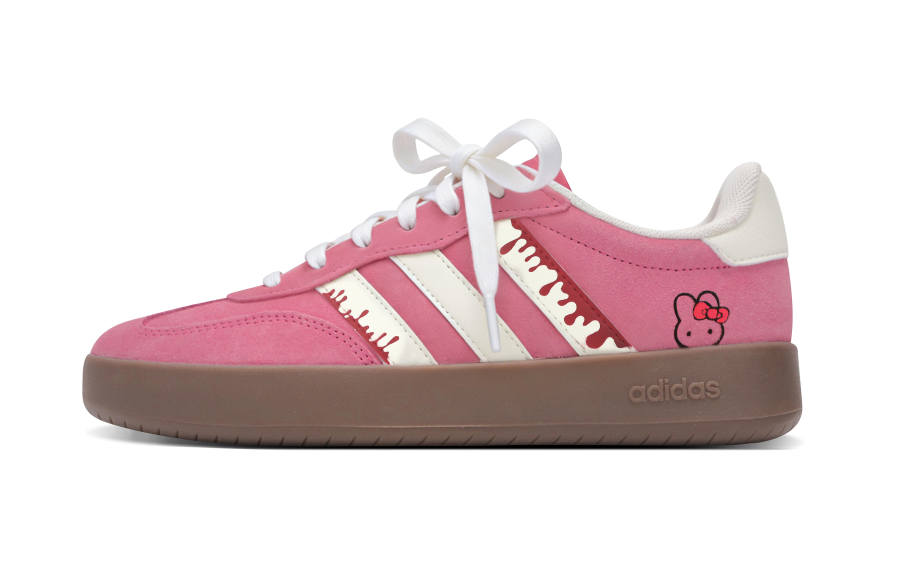 Adidas Adidas BARREDA Low top German Army Trainers Unisex Pink
