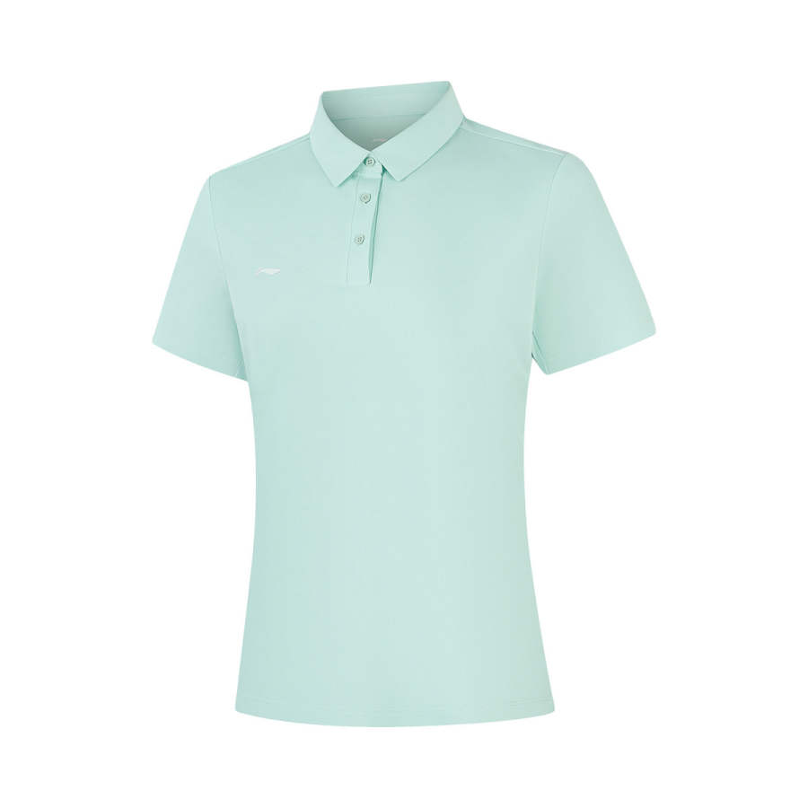 Li-Ning Li Ning Polo Shirt Women's Lake Gray Blue