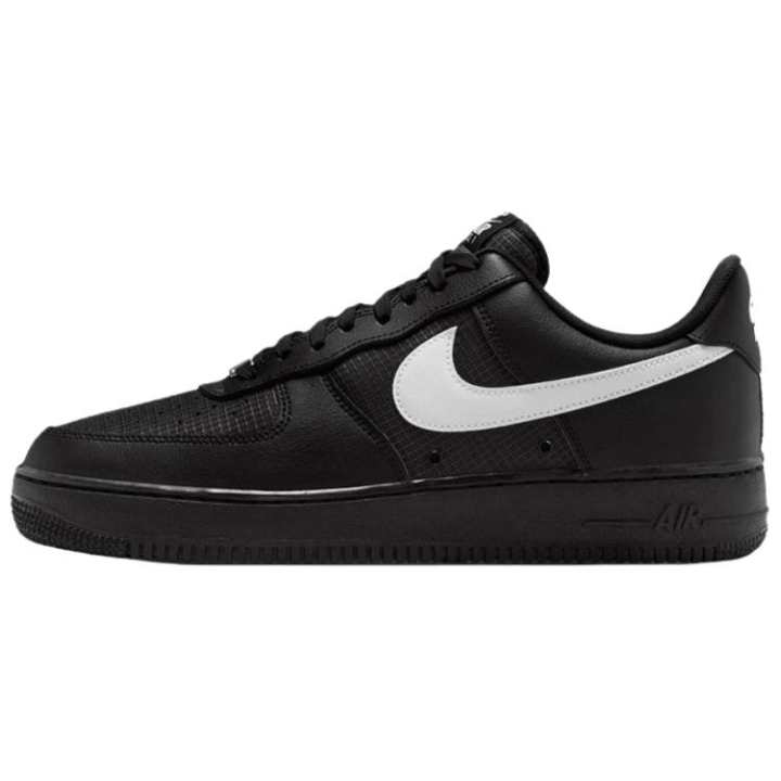 Nike Nike Air Force 1 Low top Skateboard Shoes Men's Black White