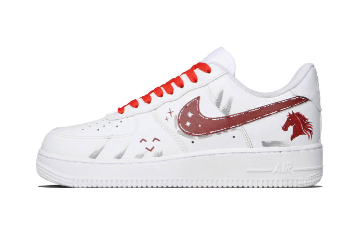 Nike Nike Air Force 1 Skateboard Shoes Unisex Low Top White