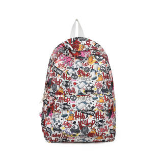YALU Polyester With Nylon Backpack Regular Unisex Multicolor