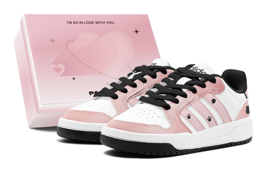 Adidas Adidas ENTRAP Romantic Treatment, Peach Scented Kitten, Cute, Anti Aging, Girlish, Sweet Style, Fashion Low top