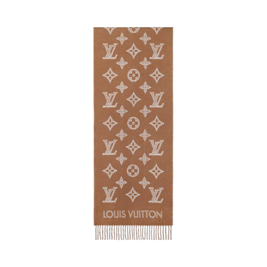 LOUIS VUITTON LOUIS VUITTON M79349 Monogram Shadow Scarf