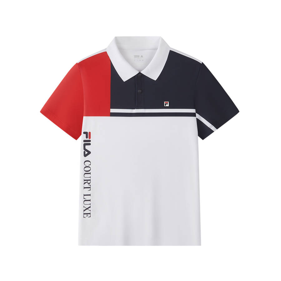FILA KIDS PERFORMANCE FPF Short Sleeved POLO RD Royal Blue Kids'