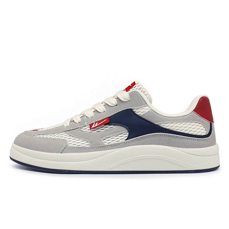 Warrior Skateboard Shoes Slip Resistant, Abrasion Resistant, Breathable, Lightweight Low top Canvas Shoes Men's
