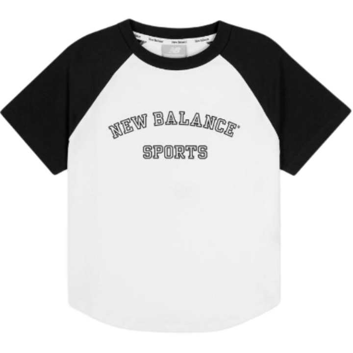 New Balance New Balance T Shirts Women's White Crew Neck