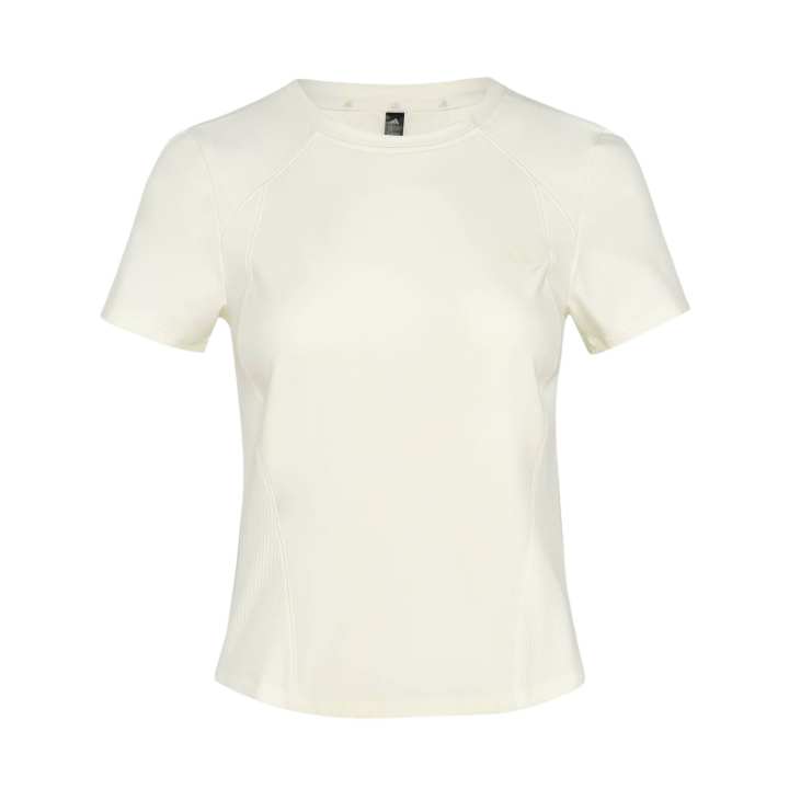 Adidas Adidas T Shirts Women's Jade White Crew Neck Moderate