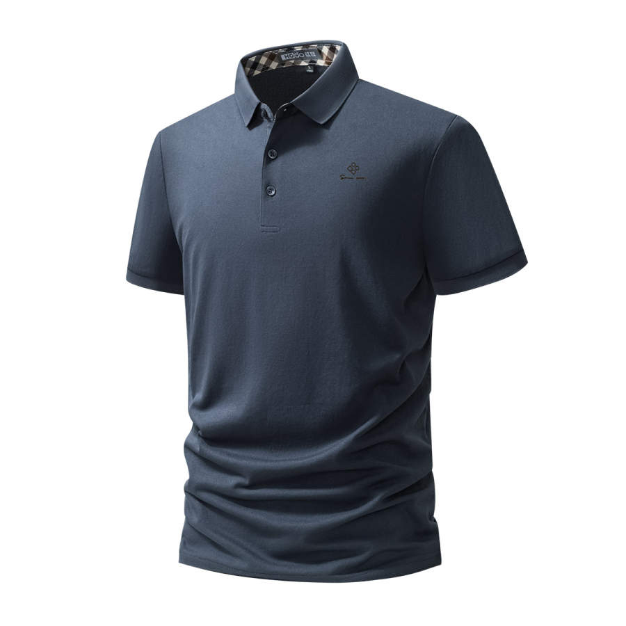 Hodo Polo Shirts Men's Polo Collar Moderate Straight Fit
