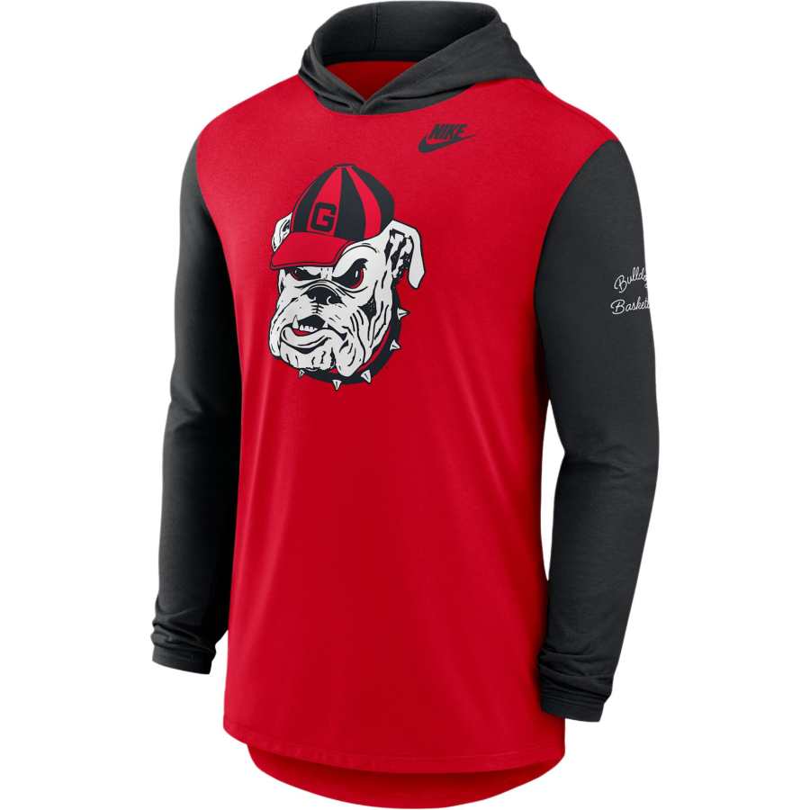 Nike Nike Georgia Campus Legacy Men's Nike Dri-FIT College Long-Sleeve Hooded T-Shirt