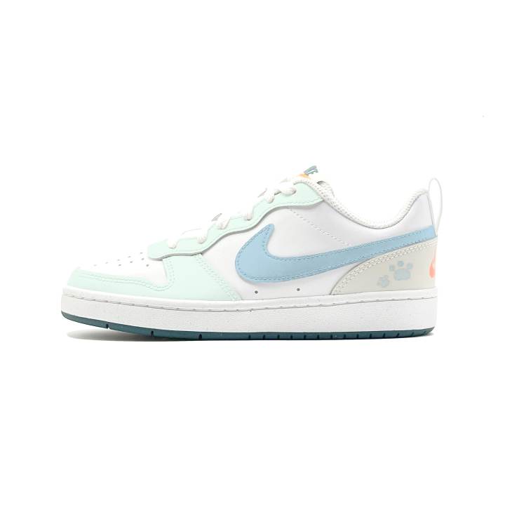 Nike Nike Court Borough 2 Mint Maris Sal Leather Low top Kids' Skateboarding Shoes Unisex