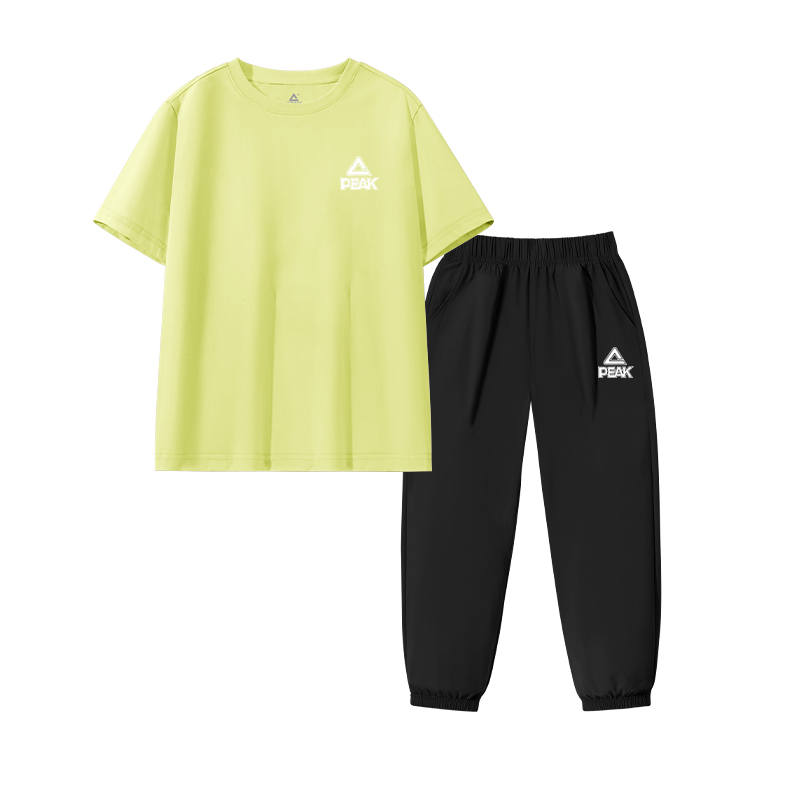 PEAK Kids Casual Sportswear Crew Neck Thin