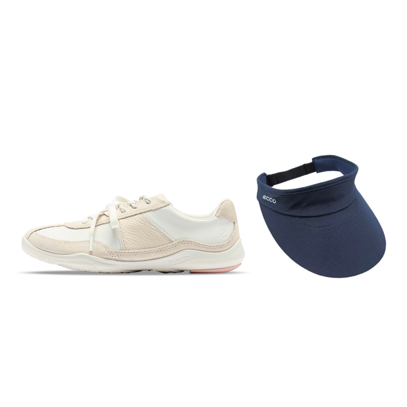 Ecco SS26 BIOM LITE TR Cow Leather Low top Casual Shoes Women's Ice White