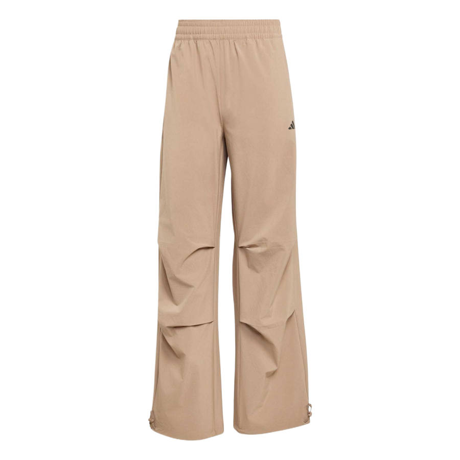 Adidas Adidas Casual Pants Women's Powder Brown Moderate Straight Fit Pants