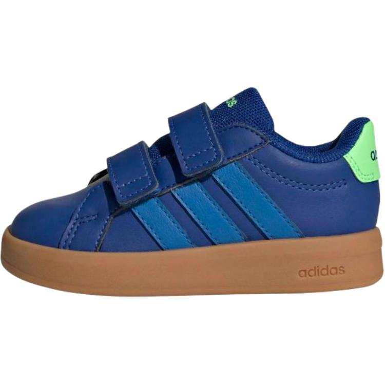 Adidas Adidas GRAND COURT 3.0 Abrasion Resistant Low top Toddler Shoes Blue Infant And Toddler