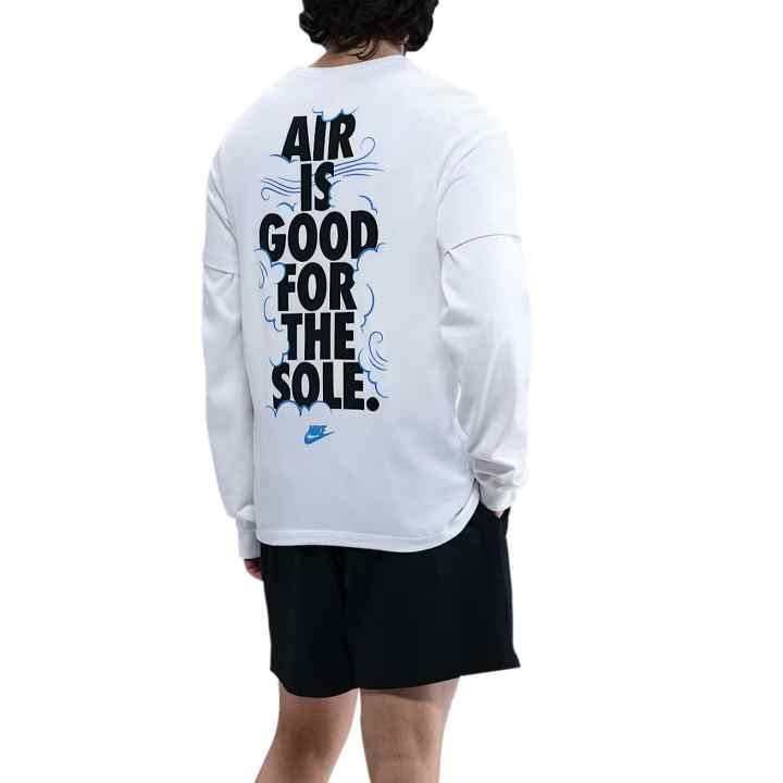 Nike Nike T Shirts Men's White Crew Neck Moderate