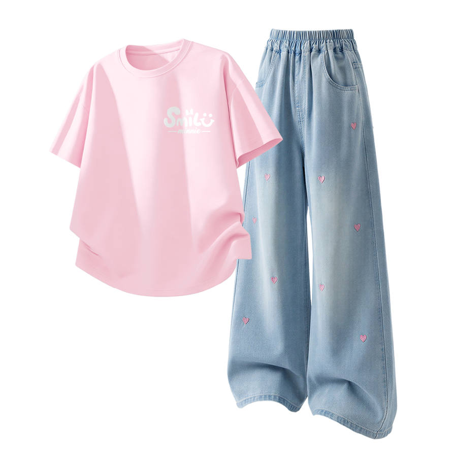 Disney Kids Casual Sportswear Crew Neck Thin