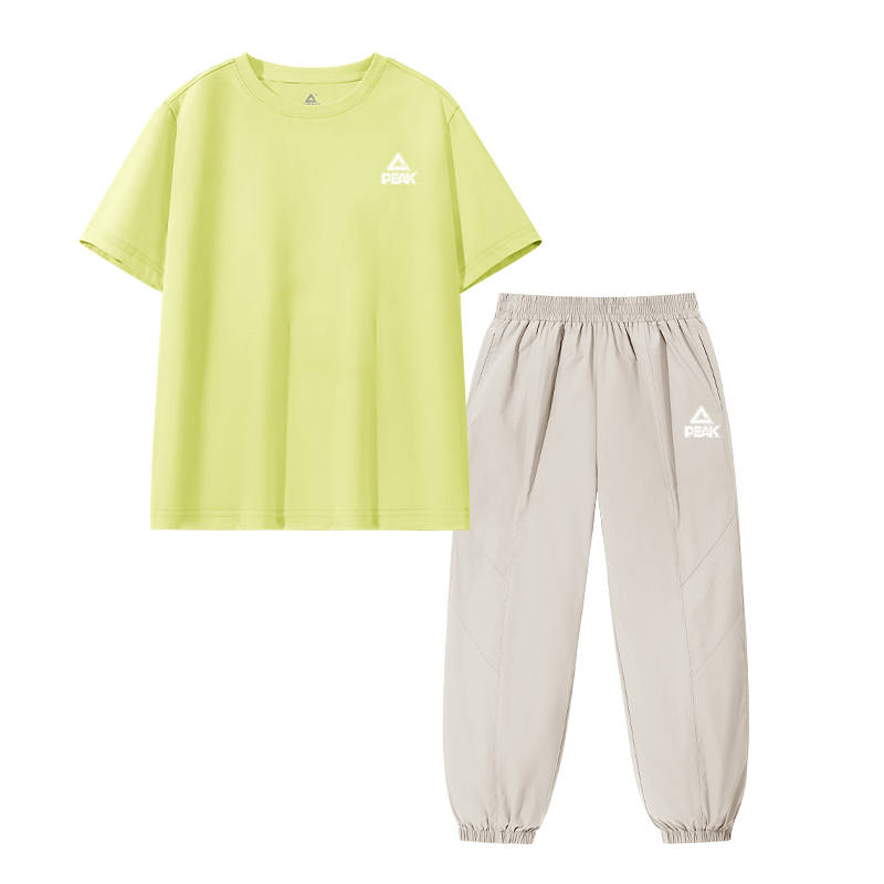 PEAK Kids Casual Sportswear Crew Neck Thin