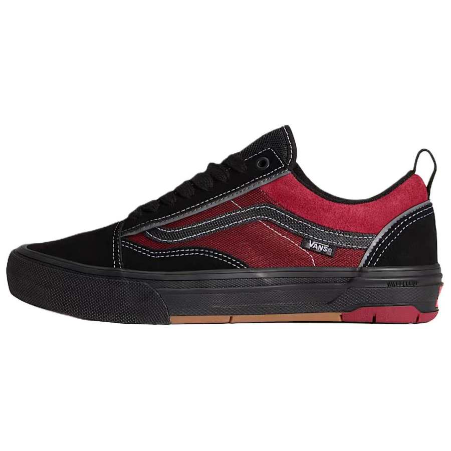 Vans Vans Skate Old Skool Skateboard Shoes Unisex Black Red