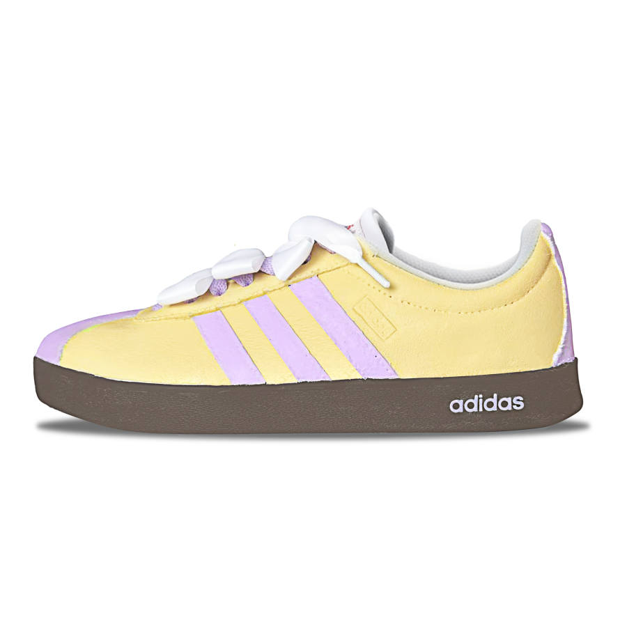 Adidas Adidas VL COURT 2.0 Low top Skateboard Shoes Unisex Yellow Purple