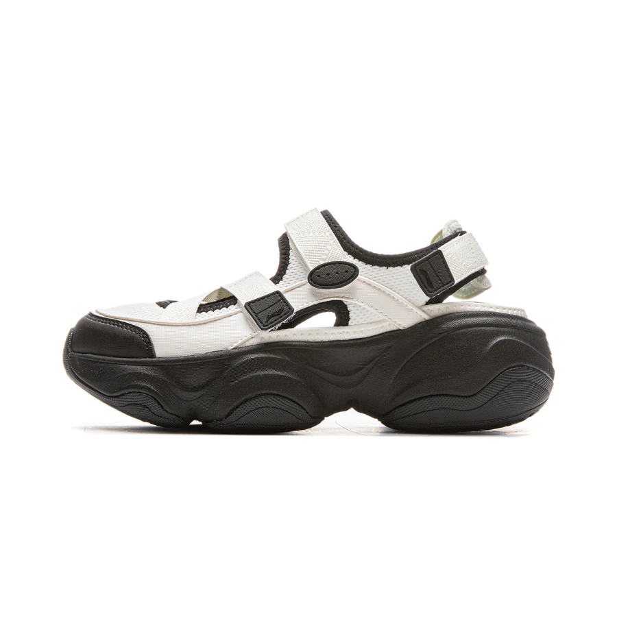 Li-Ning Li Ning Honey Synthetic Leather Breathable Grip River Trekking Shoes Women's White Black