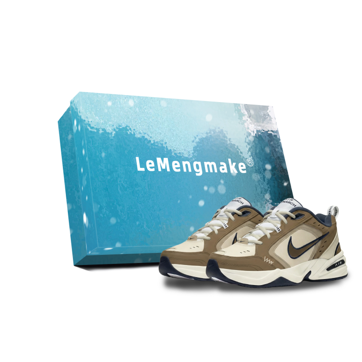 Nike Nike Air Monarch 4 Lemon Joy Low top Chunky Sneakers Men's Brown