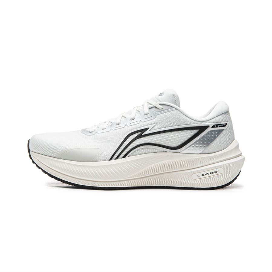 Li-Ning Li Ning Yueying 5 TPU Cushioning Abrasion Resistant Low top Running Shoes Men's Chalk Gray