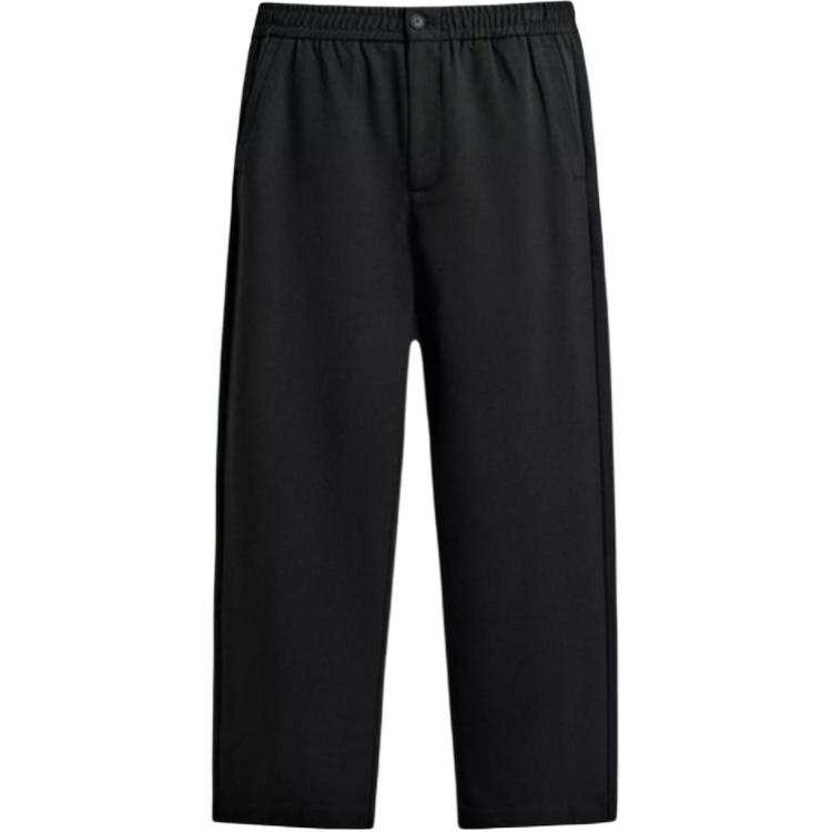 ZARA Casual Pants Men's Black Moderate Straight Fit Pants