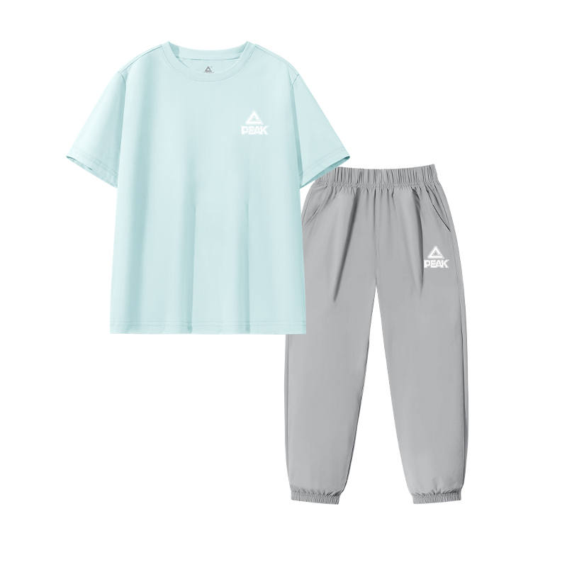 PEAK Kids Casual Sportswear Crew Neck Thin