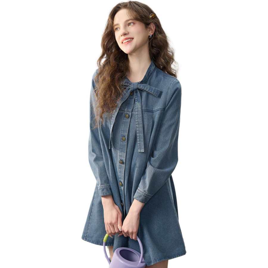 Tonlion Long Sleeved Dress Women's