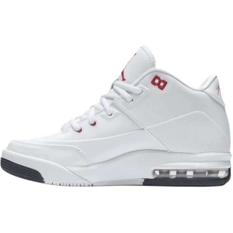 Jordan Jordan Flight Origin 3 Mid top Children's Basketball Shoes White Teenagers