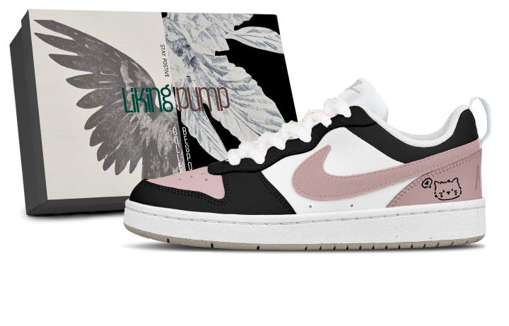 Nike Nike Court Borough Leather Low top Kids' Skateboarding Shoes Unisex