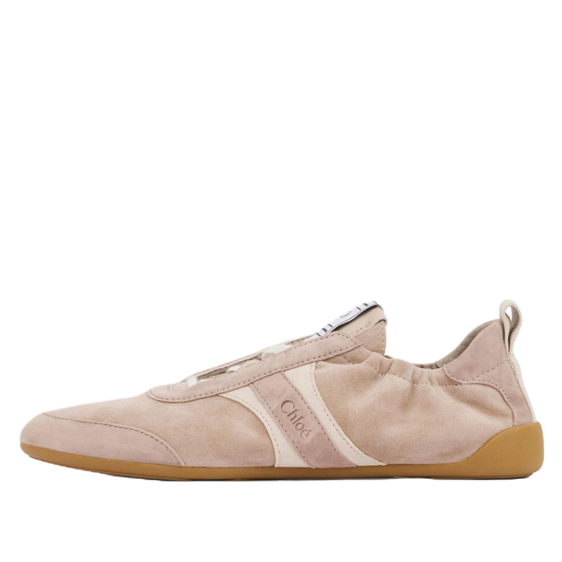 Chloé Chloe Kick Low top Casual Shoes Women's Taupe