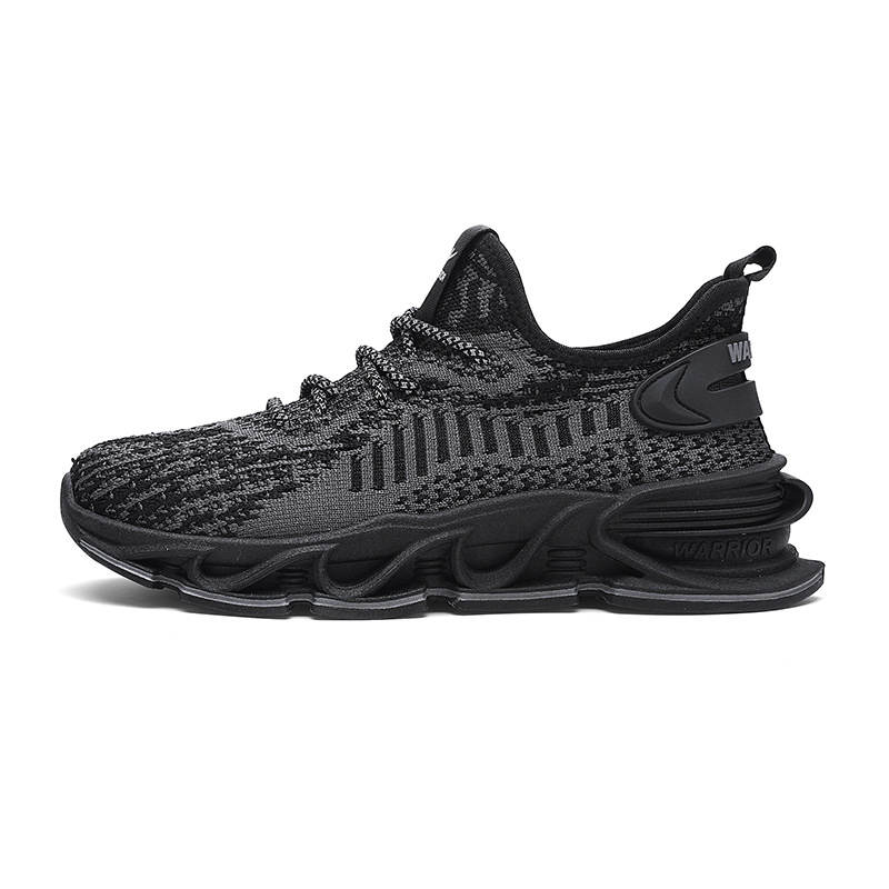 Warrior Cushioning Height Increasing Abrasion Resistant Lightweight Breathable Low top Casual Shoes Men's