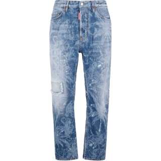 Dsquared 2 Distressed Printed Jeans
