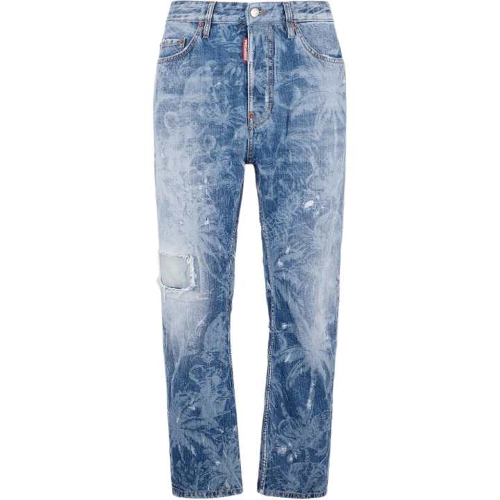 DSQUARED 2 Dsquared 2 Distressed Printed Jeans