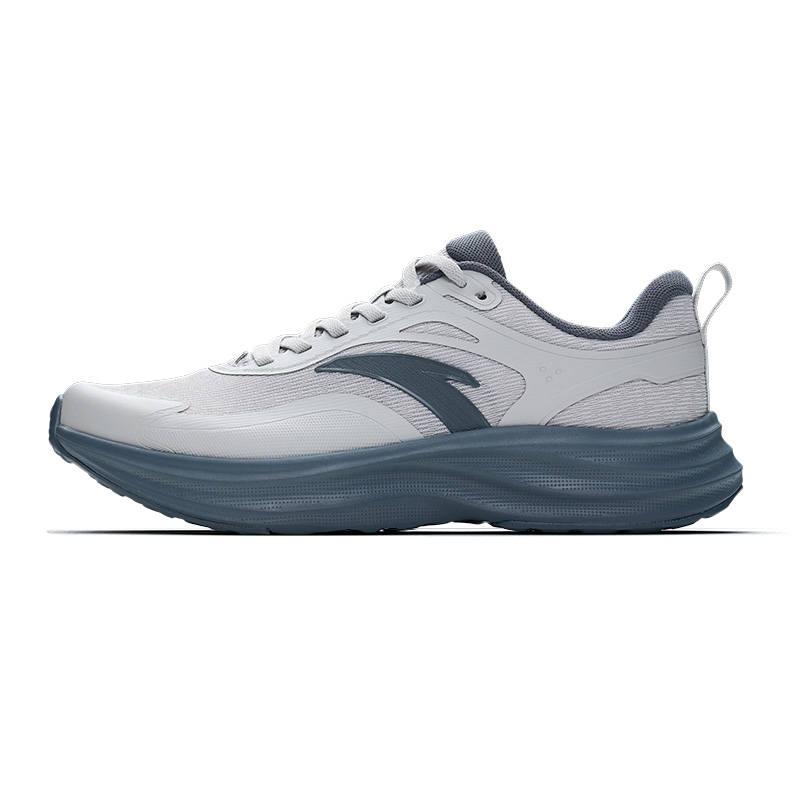 Anta Fabric Low top Running Shoes Men's Microchip Gray