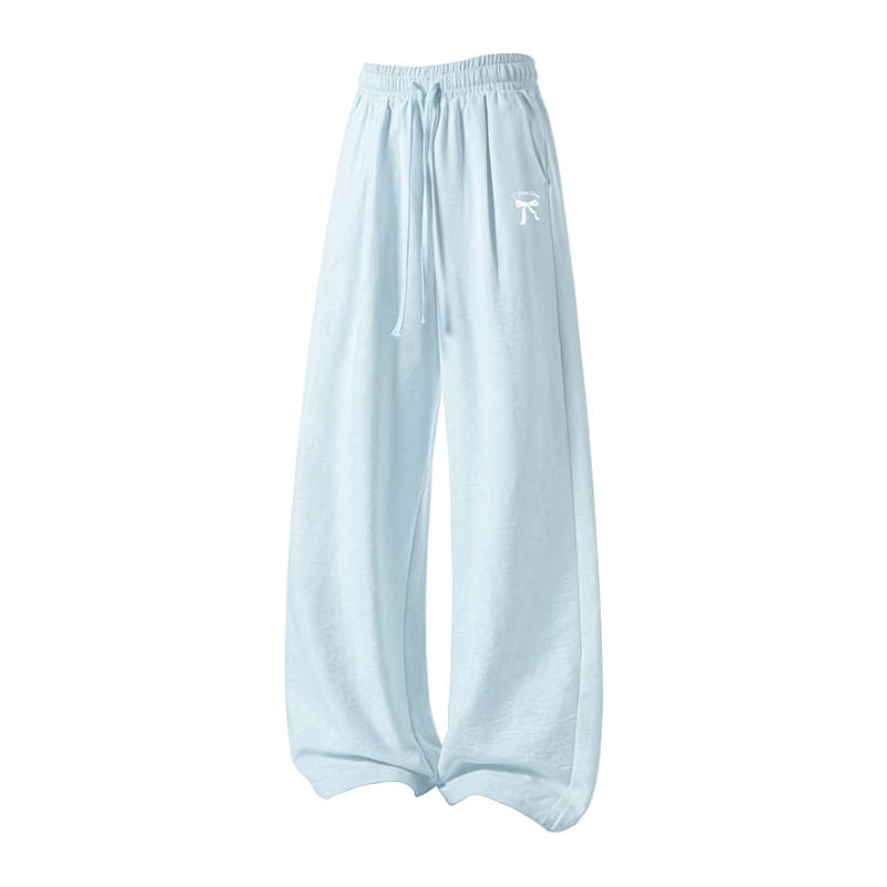 Tonlion Casual Pants Women's Thin Wide Leg Pants