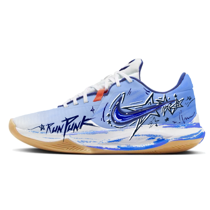 Nike Nike Precision 6 Star by star Moisture Wicking Abrasion Resistant Breathable Slip Resistant Low top Basketball Shoes