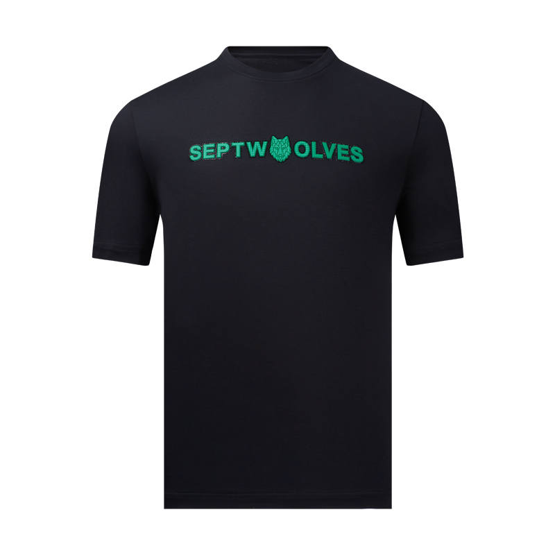 SEPTWOLVES SEPTWOLVES T Shirts Men's Crew Neck