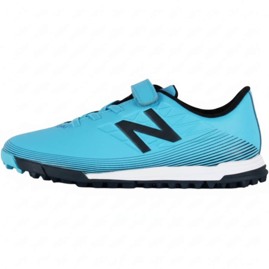 New Balance New Balance Junior Synthetic Leather Low top Soccer Shoes Blue Kids'