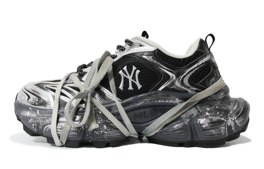 MLB New York Yankees Walking Planet, Fallen Xingji Abrasion Resistant Slip Resistant Low top Chunky Sneakers Unisex